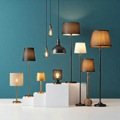 Lampen, Strahler und Lichterketten