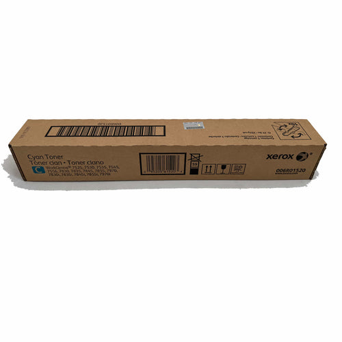 Original Xerox 006R01520 Toner Farbe: Cyan ca.15.000 Seiten für Xerox WC 7830 I WC 7835 Serie