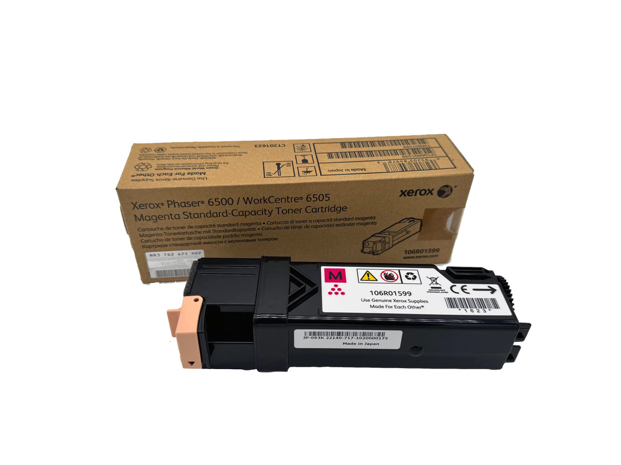 Original Xerox 106R01599 Toner Farbe: Magenta ca. 1.000 Seiten für Xerox Phaser 6500 Serie usw. wb