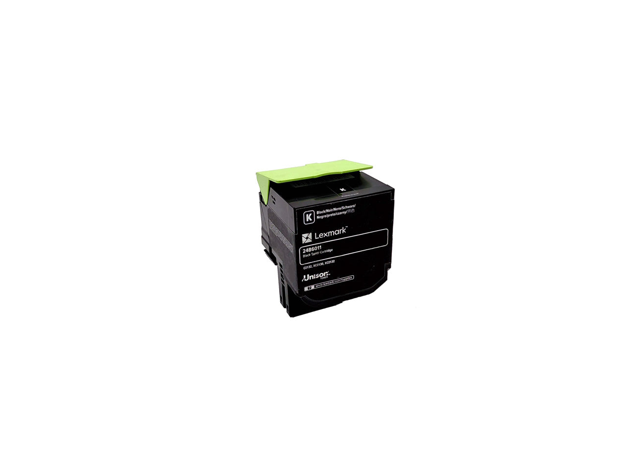 Original Toner Lexmark 24B6011 Farbe: Schwarz ca. 6.000 Seiten für C 2132 | XC 2130 und XC 2132