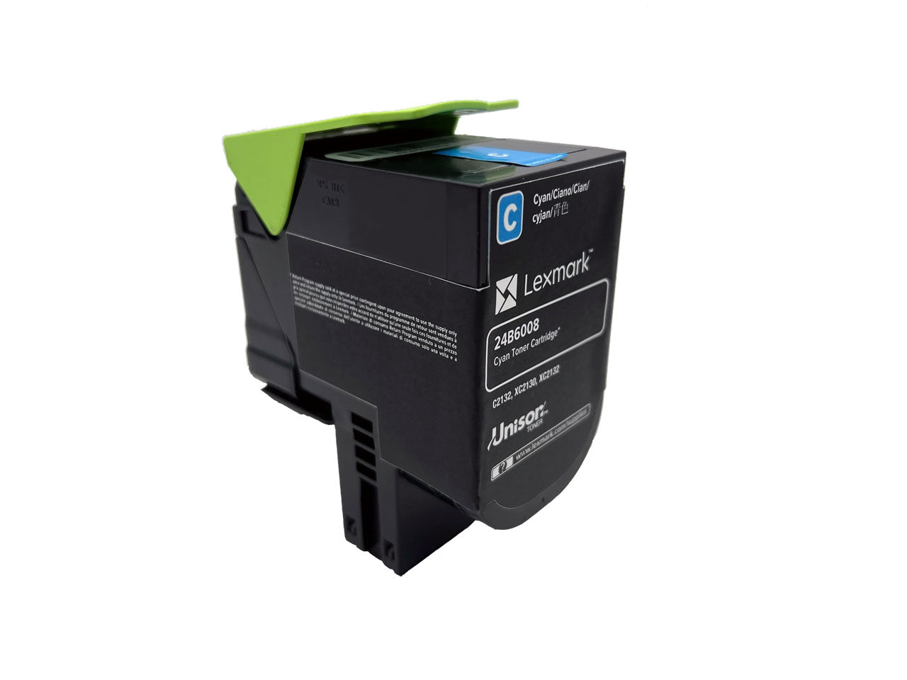 Original Toner Lexmark 24B6008 / C2132C Farbe: Cyan ca. 3.000 Seiten für C 2132 | XC 2130 und XC 2132