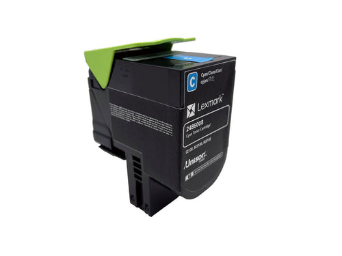 Original Toner Lexmark 24B6008 / C2132C Farbe: Cyan ca. 3.000 Seiten für C 2132 | XC 2130 und XC 2132
