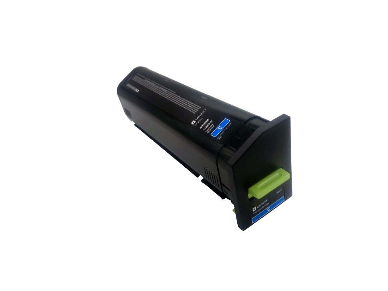 Lexmark Original Toner 24B6512 High Yield Farbe: Cyan ca. 50.000 Seiten für XC8160 und XC8160de | XC8160dte | XC8163 | XC8163de