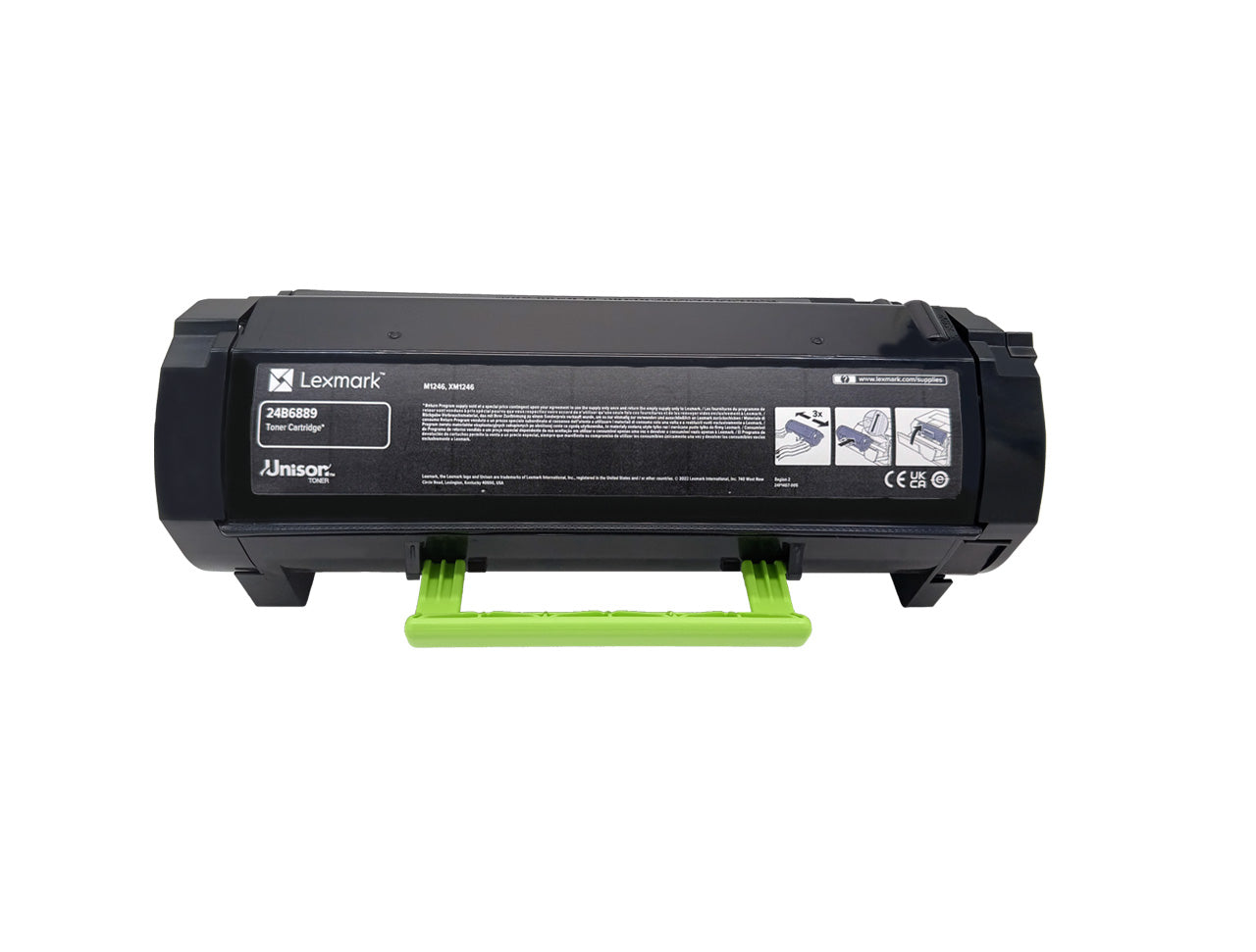 Lexmark Original Toner 24B6889 Farbe: Schwarz ca. 21.000 Seiten für: Lexmark M1246 und XM1246 Serie
