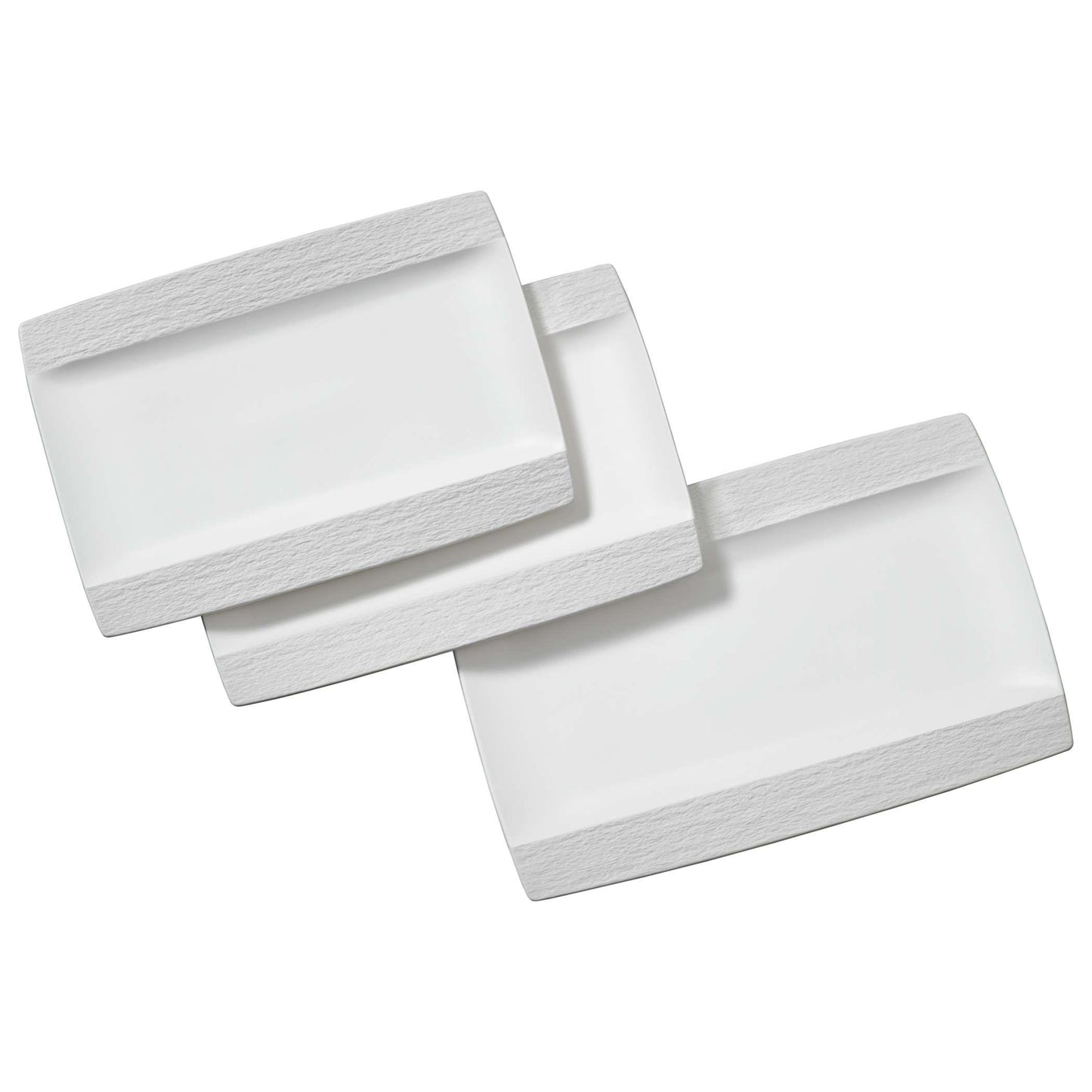 Chef Cuisine Porzellan Servierplatten Set, 3-tlg.