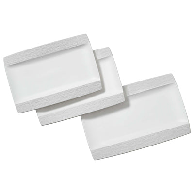 Chef Cuisine Porzellan Servierplatten Set, 3-tlg.