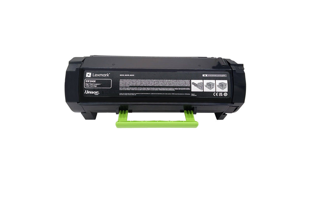 Original Lexmark Toner 51F2H0E / 512HE Farbe: Schwarz ca. 5.000 Seiten für MS312dn und MS415dn usw. wb