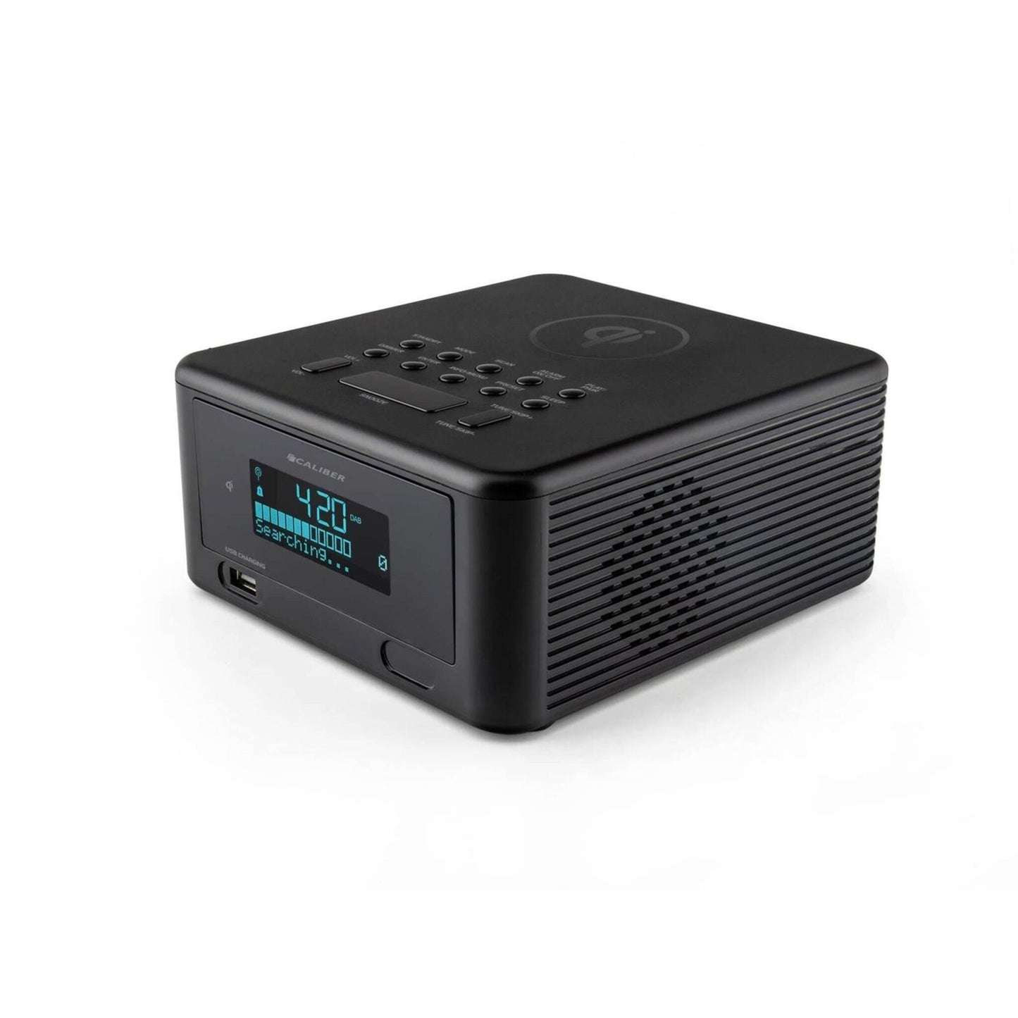 Caliber HCG010QIDAB-BT Wecker mit QI Laden,DAB+ und Bluetooth