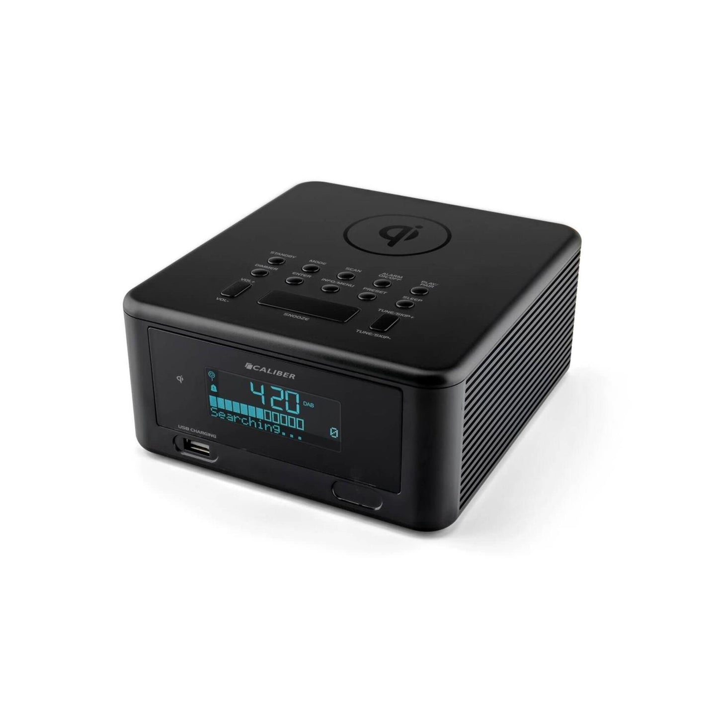 Caliber HCG010QIDAB-BT Wecker mit QI Laden,DAB+ und Bluetooth
