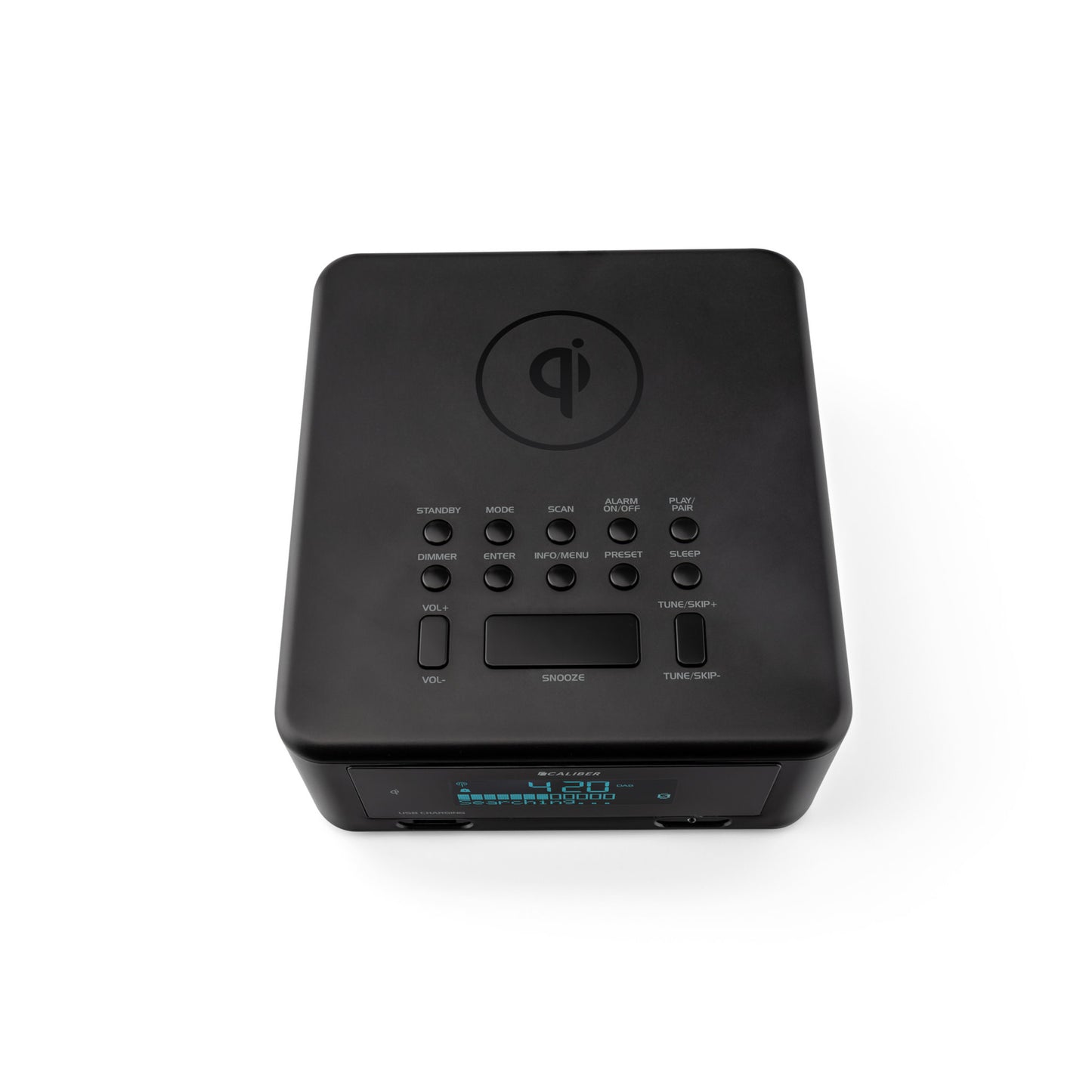 Caliber HCG010QIDAB-BT Wecker mit QI Laden,DAB+ und Bluetooth