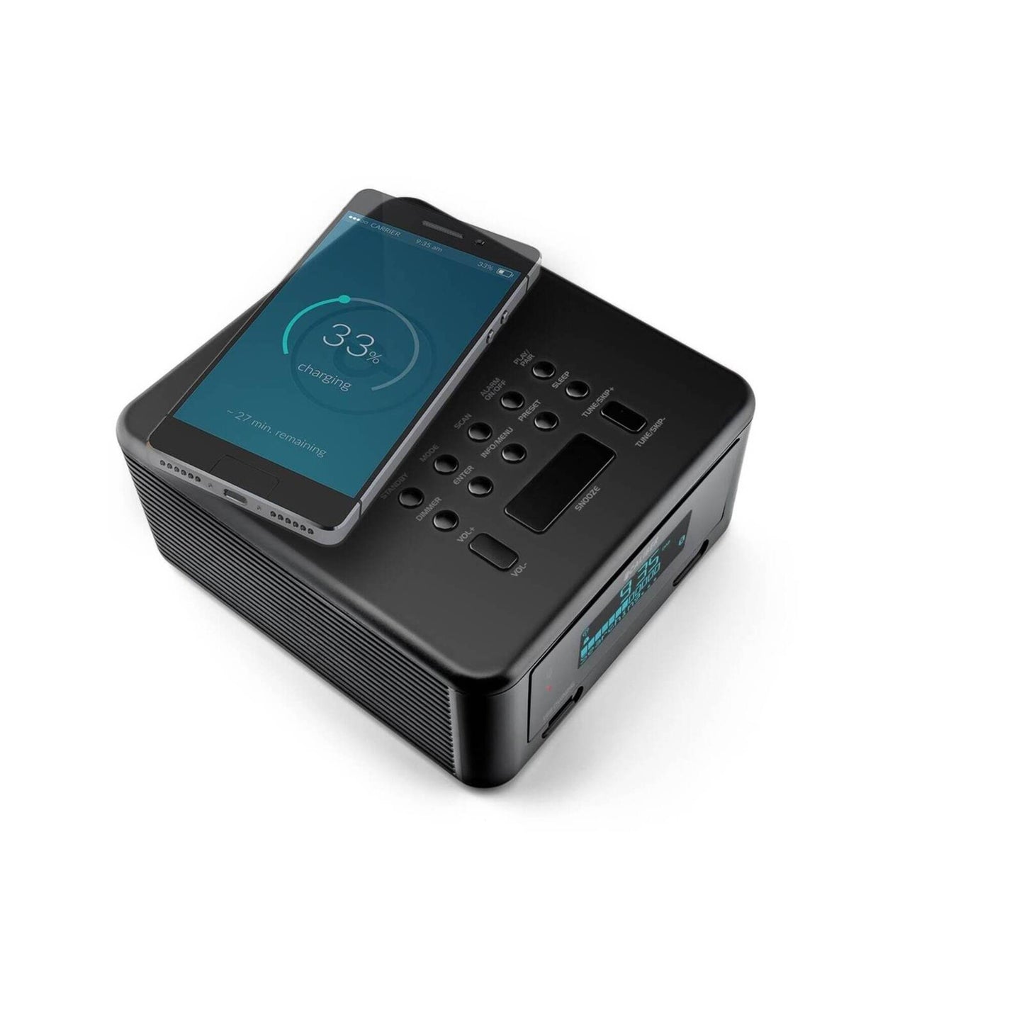 Caliber HCG010QIDAB-BT Wecker mit QI Laden,DAB+ und Bluetooth