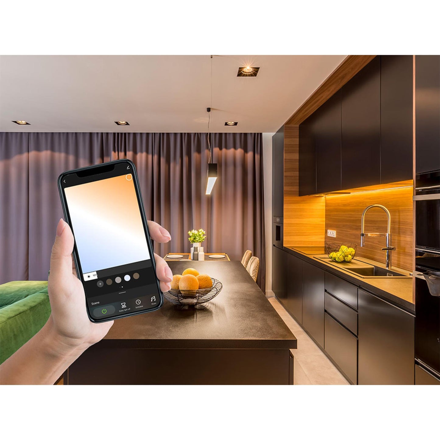 Caliber Wifi LED E27 RGB+Warm White + Cool White HBT-BR30