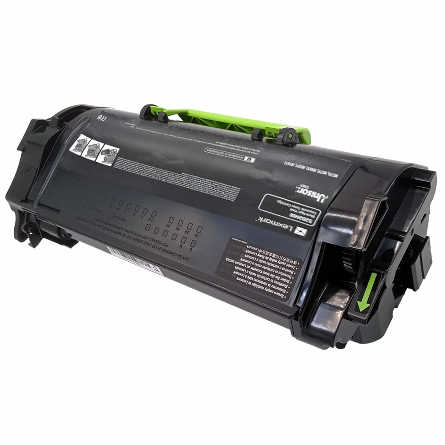 Original Lexmark Toner 52D2H0E / 522H Farbe: Schwarz ca. 25.000 Seiten für Lexmark MS 810/MS811/MS812/B2865 Serien