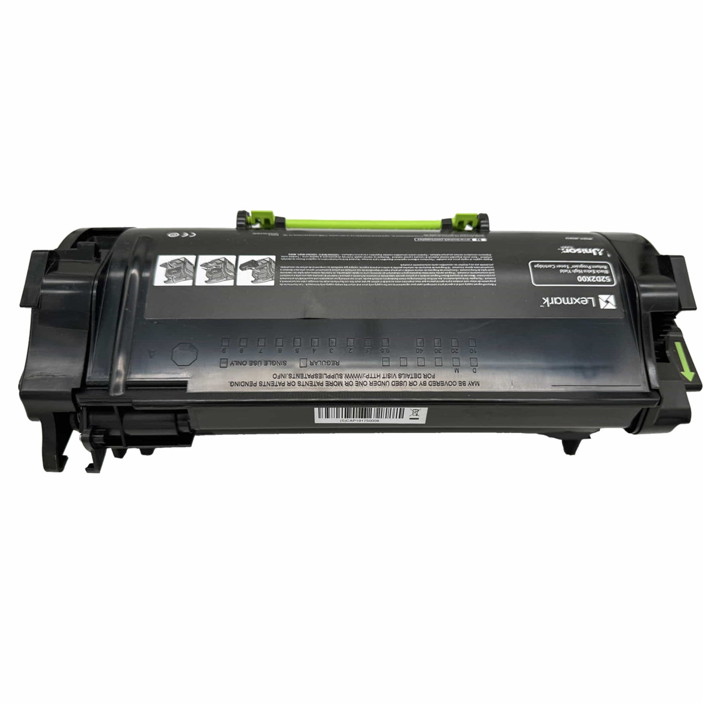 Original Toner Lexmark 52D2X00 / 522X Farbe: Schwarz ca. 45.000 Seiten für Lexmark MS 811 und MS 812 Serie wb