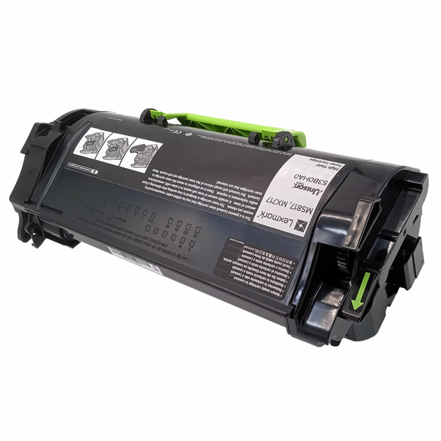 Original Toner Lexmark 53B0HA0 Farbe: Schwarz ca. 25.000 Seiten für Lexmark MS 817 / 818 und MX 717 Serien