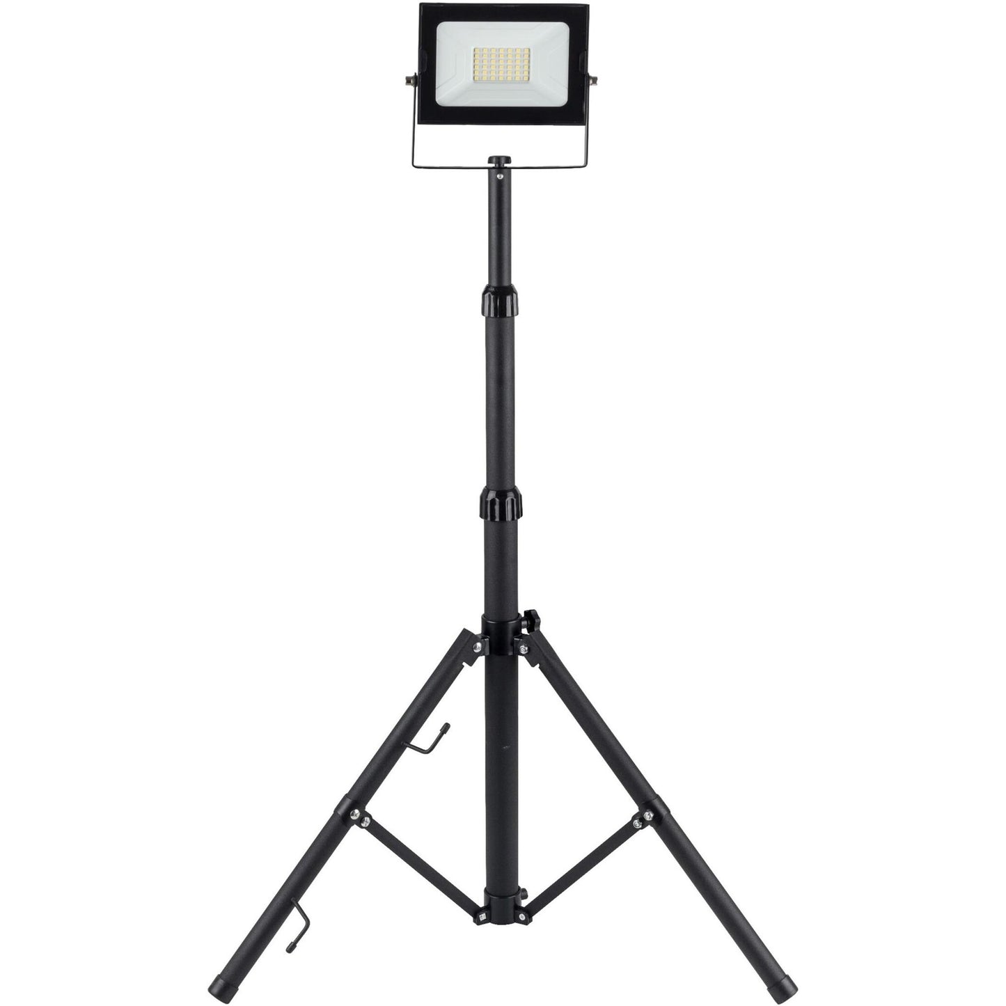 Avide LED Flutlicht Slim SMD 30W NW 4000K 1 Kopf mit Stativ