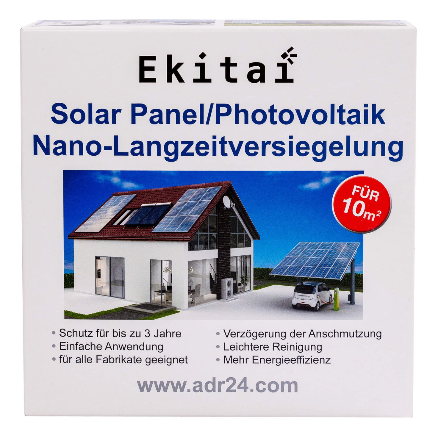 Ekitai Solar Panel reinigung / Photovoltaik Nano-Langzeitversiegelung Set gegen Schmutz