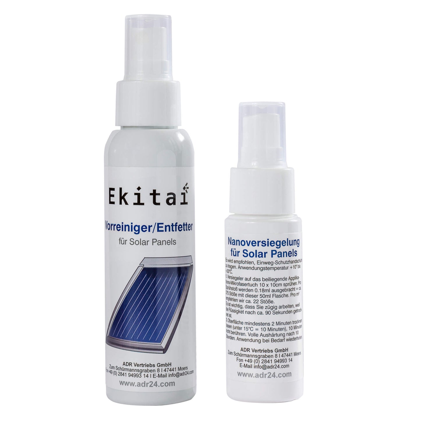 Ekitai Solar Panel reinigung / Photovoltaik Nano-Langzeitversiegelung Set gegen Schmutz