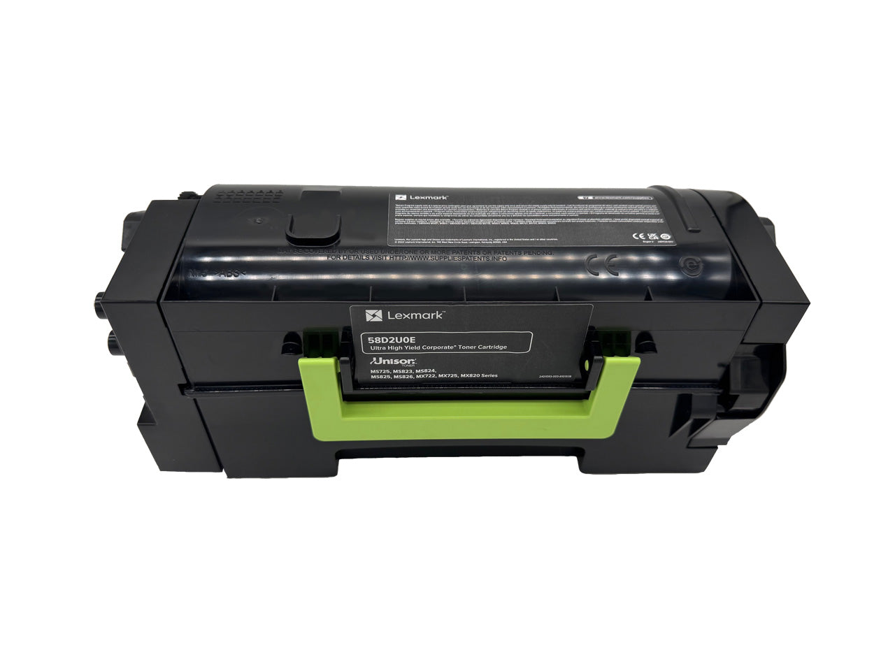 Lexmark Original Toner 58D2U0E Farbe: Schwarz ca. 55.000 Seiten für MS und MX 725 | MS 823 | MS 825 usw.