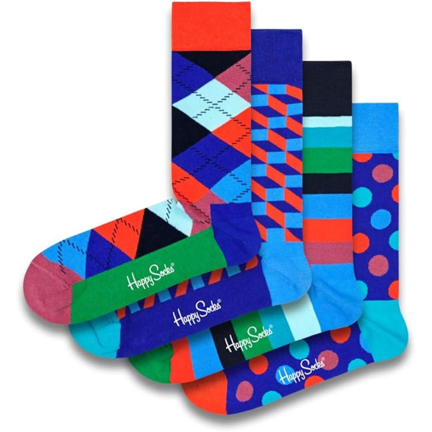 Happy Socks Geschenkbox CLASSIC 4 gr 36-40