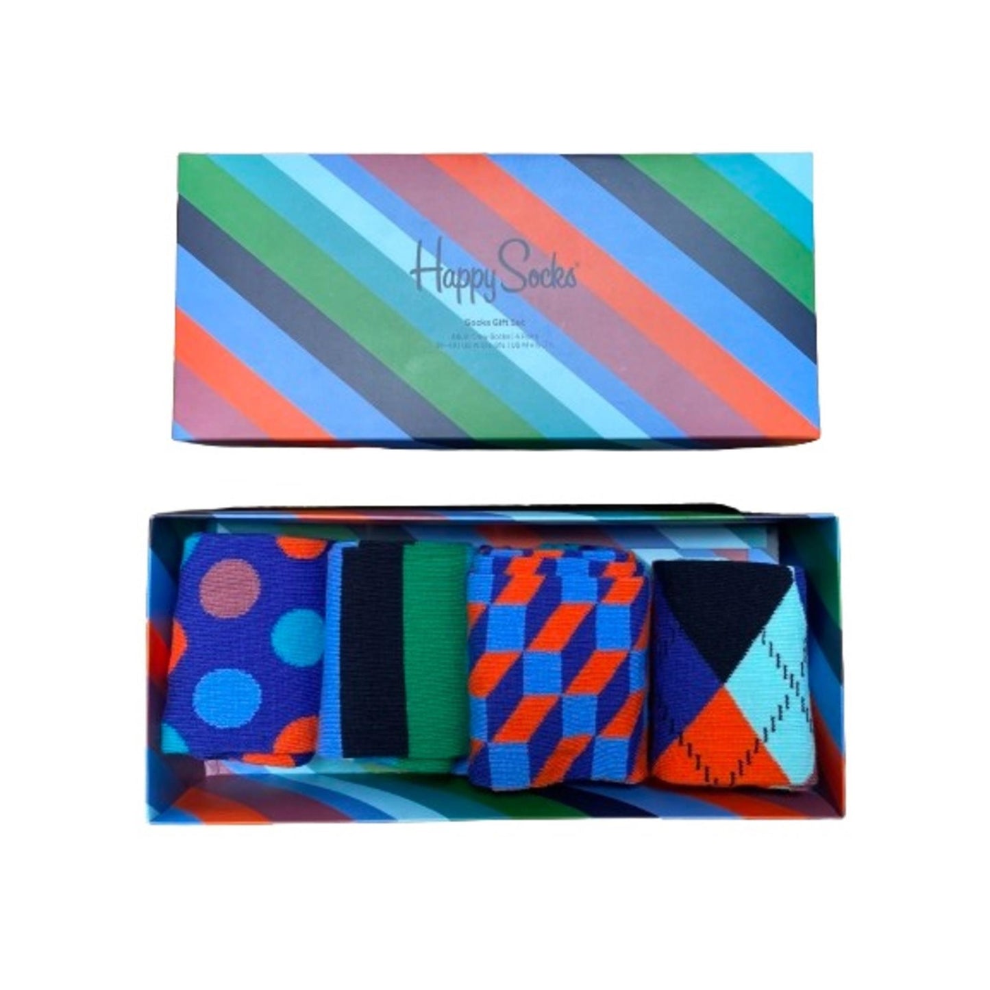 Happy Socks Geschenkbox CLASSIC 4 gr 36-40