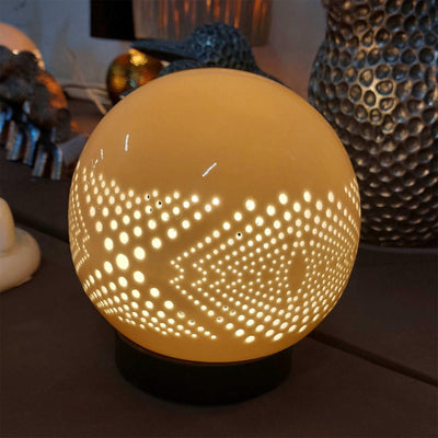 Tiziano Lampe Ortenzia Raute rund 18 cm