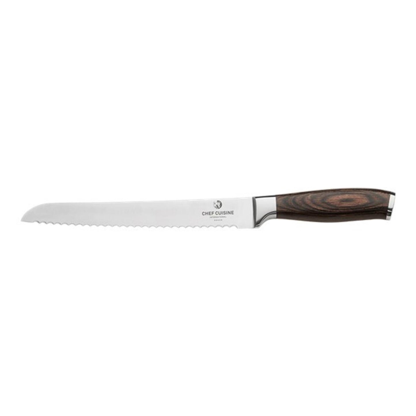 CHEF CUISINE Messerset, 6-tlg., inklusive Messerblock, Rostfreier Klingenstahl, Geschmiedet, Handgeschliffen & poliert, Ergonomischer Griff
