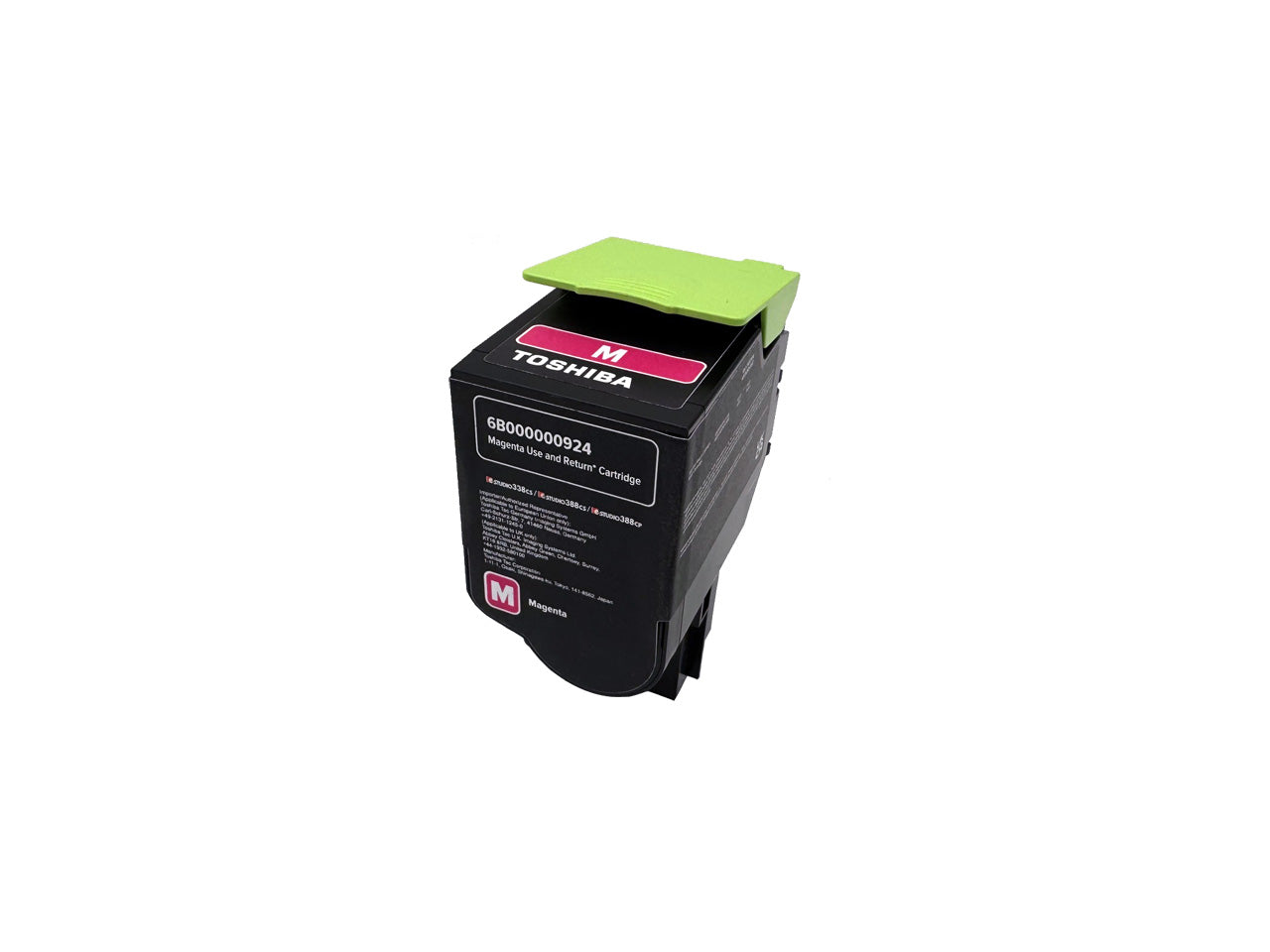 Original Toner Toshiba T-FC338EM-R (6B0000000924) Farbe: Magenta ca. 6.000 Seiten für e-STUDIO 338CP, 388CS usw.