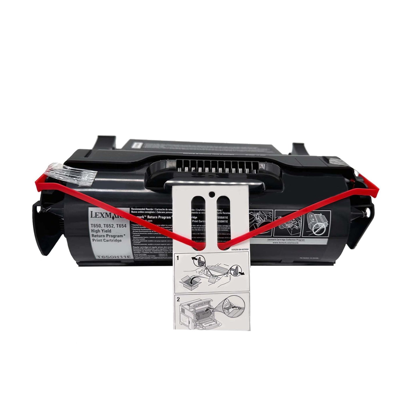 Original Lexmark Toner T650H11E=T650H31E / T 650 Farbe: Schwarz ca. 25.000 Seiten für T 650 / 652 / 654 Serie usw.