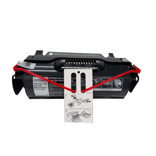 Original Lexmark Toner T650H11E=T650H31E / T 650 Farbe: Schwarz ca. 25.000 Seiten für T 650 / 652 / 654 Serie