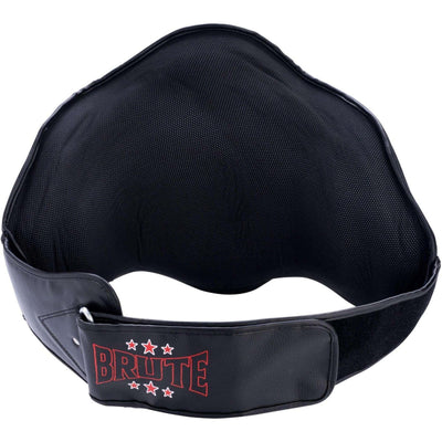 BRUTE Kampfsport Bauchgürtel – Bauchschutz aus Kunstleder - Farbe: Schwarz - GR: One Size