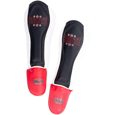 BRUTE Knieschoner für Boxen und Kampfsport - Ultimativer Schutz mit hochwertigem PU und doppellagiger EVE/Latex-Polsterung oder EVE/EPE-Polsterung