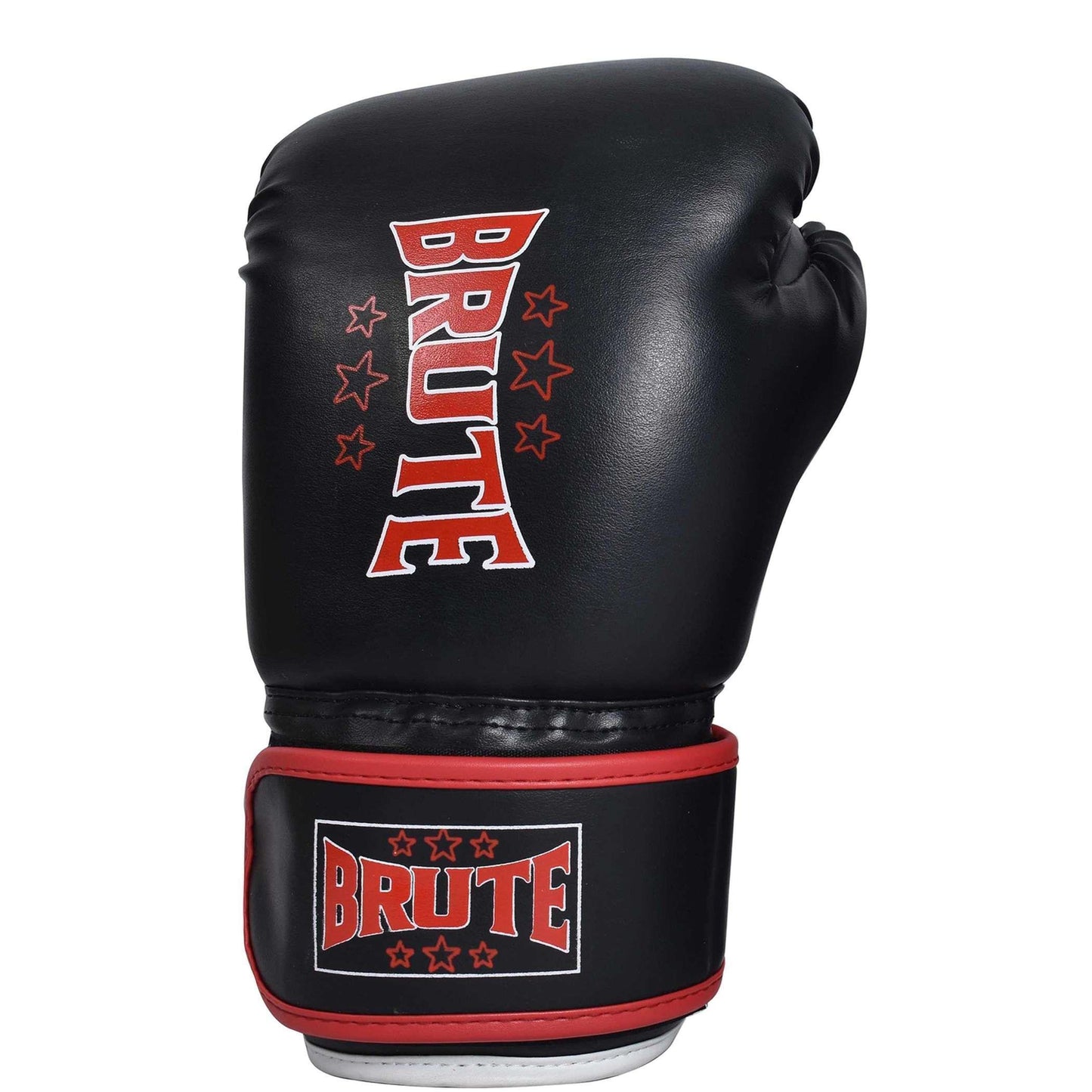 BRUTE High Grade Kickboxhandschuhe aus Thai-PU mit Luftzirkulation und stabilem Daumen
