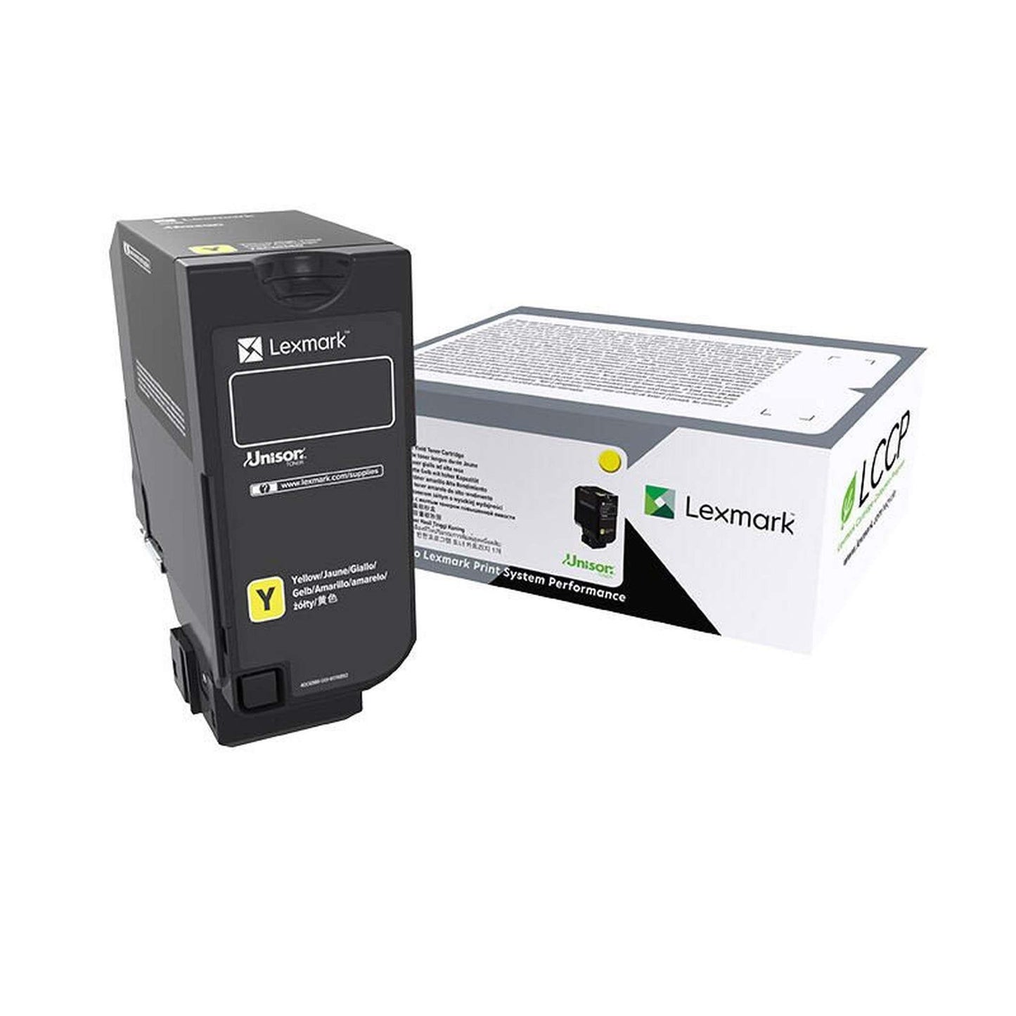Original Lexmark 74C0H40 Farbe: yellow Kapazität: 12.000 Seiten