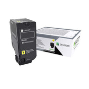 Original Lexmark Toner 74C0H40 Farbe: Yellow ca. 12.000 Seiten für CS 725 Serie