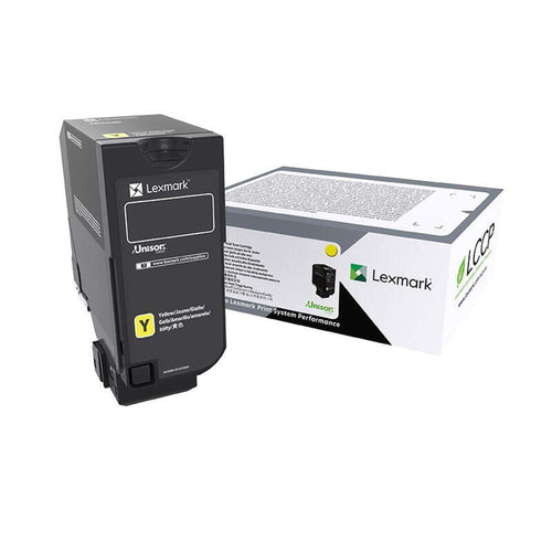 Original Lexmark 74C0H40 Farbe: yellow Kapazität: 12.000 Seiten für CS 725 Serie