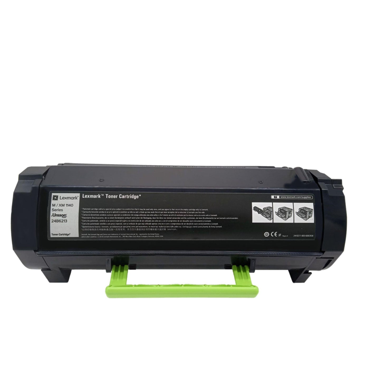 Original Toner Lexmark 24B6213 Farbe: Schwarz ca. 10.000 Seiten für M 1140 + XM 1140 Serie usw.