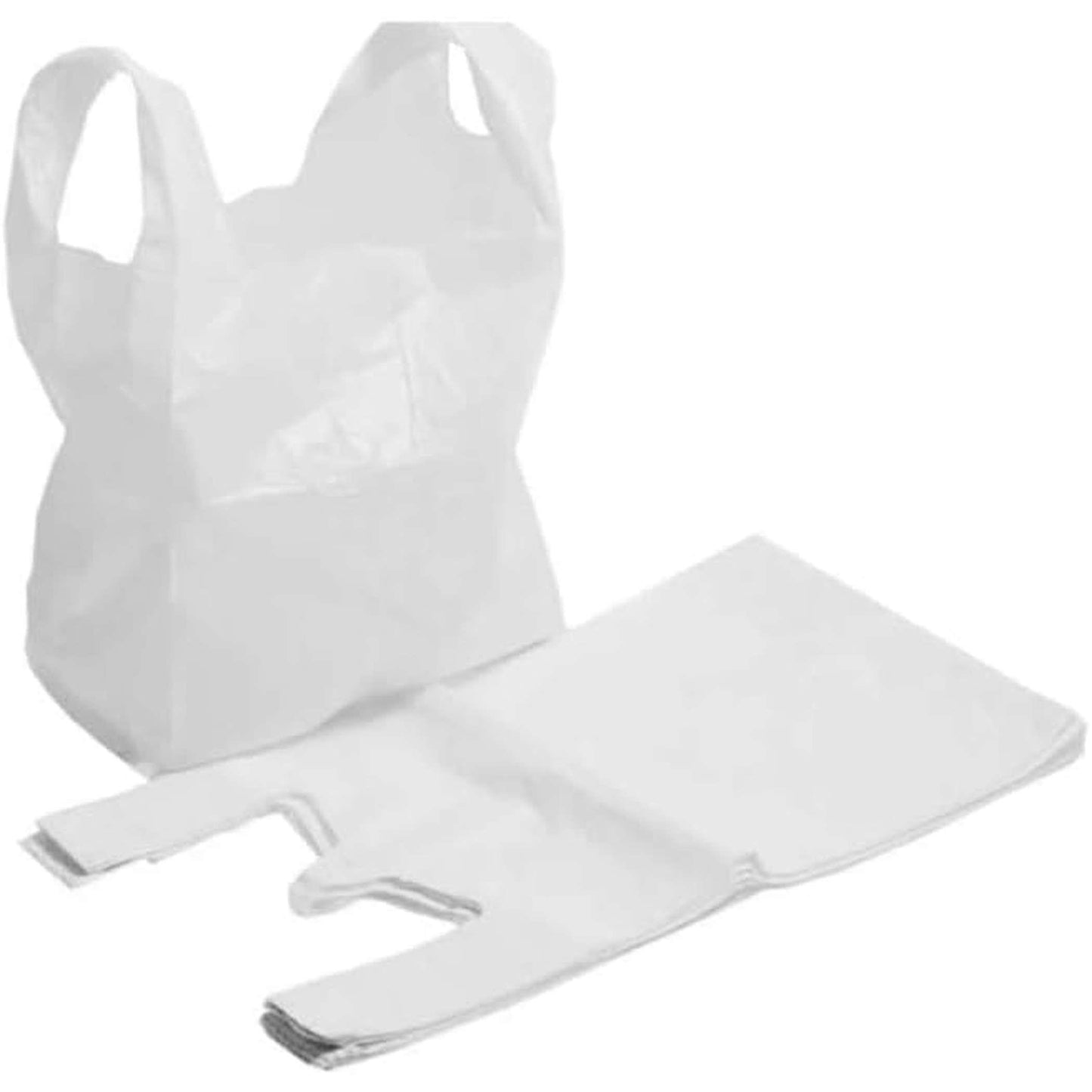 1000 Hemdchen-Tragetaschen, 28x14x48, weiss, plastikfrei