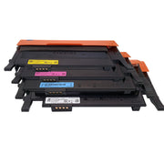 Original HP | Samsung Multipack (4 Toner) CLT-P406C/ELS | SU375A je 1 x Schwarz | Cyan | Magenta | Yellow für CLP 360 | 365 Serie