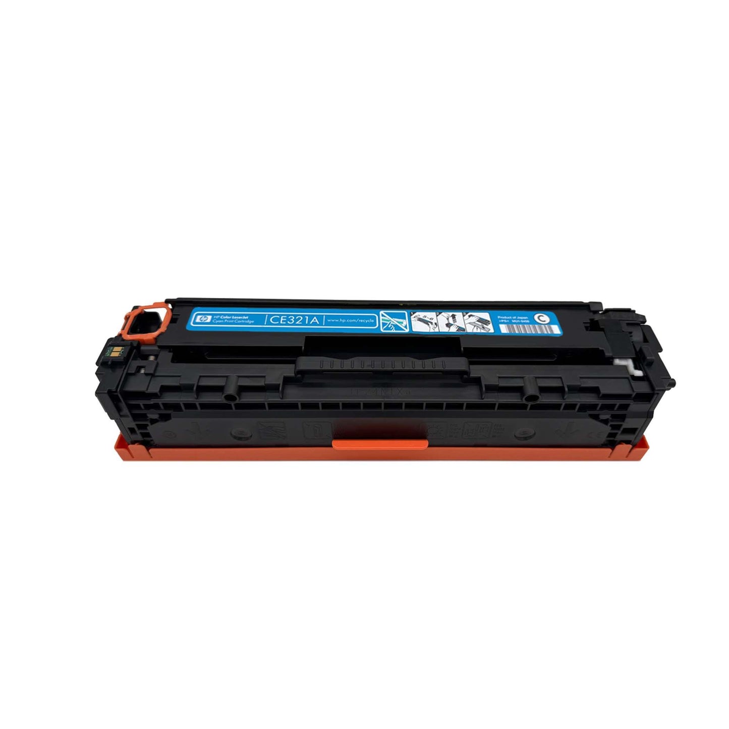 HP Original Toner CE321A (128A) Farbe: Cyan ca. 1.300 Seiten für Color LaserJet Pro CP1525 und CM1415 Serie white box