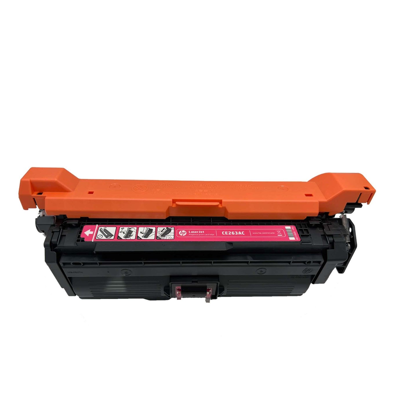 HP Original Toner 648A (CE263A) Farbe: Magenta ca. 11.000 Seiten für HP Color LaserJet Enterprise CP 4025 / 4525 Serie white box
