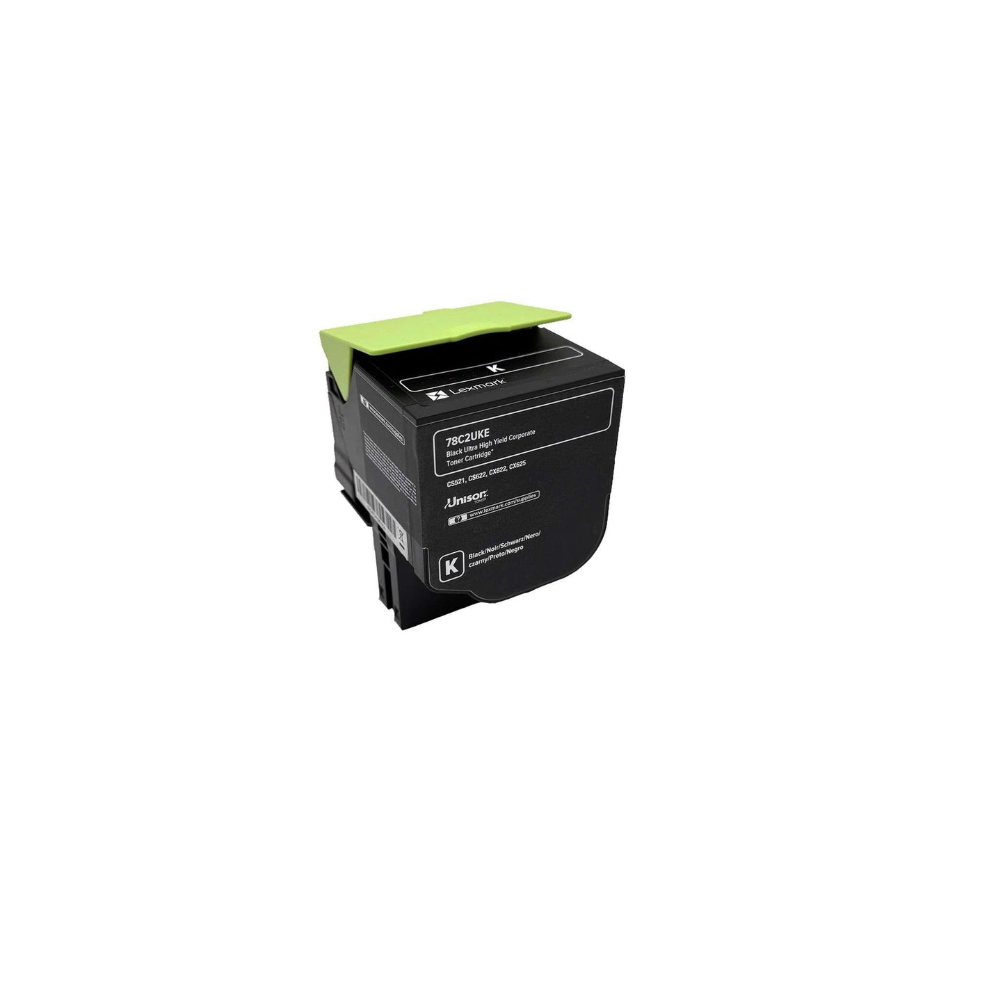 Lexmark Original Toner 78C2UKE Ultra High Yield Farbe: Schwarz ca. 10.500 Seiten für CS 521 | 622 Serien und CX 622 | 625 Serien white box