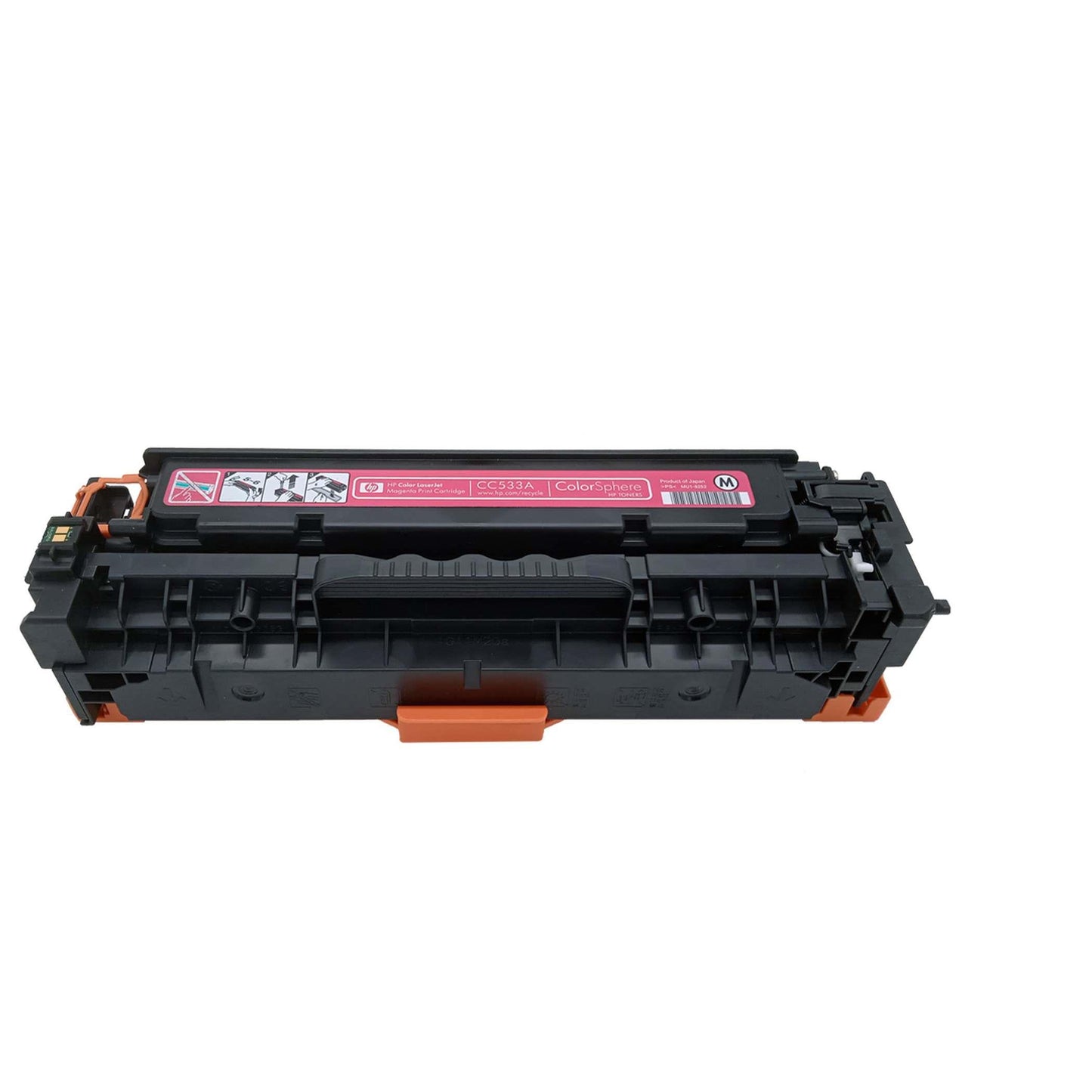 Original HP Toner 304A (CC533A) Farbe: Magenta ca: 3.500 Seiten für HP Color LaserJet CP2025 und CM2320 Serien white box