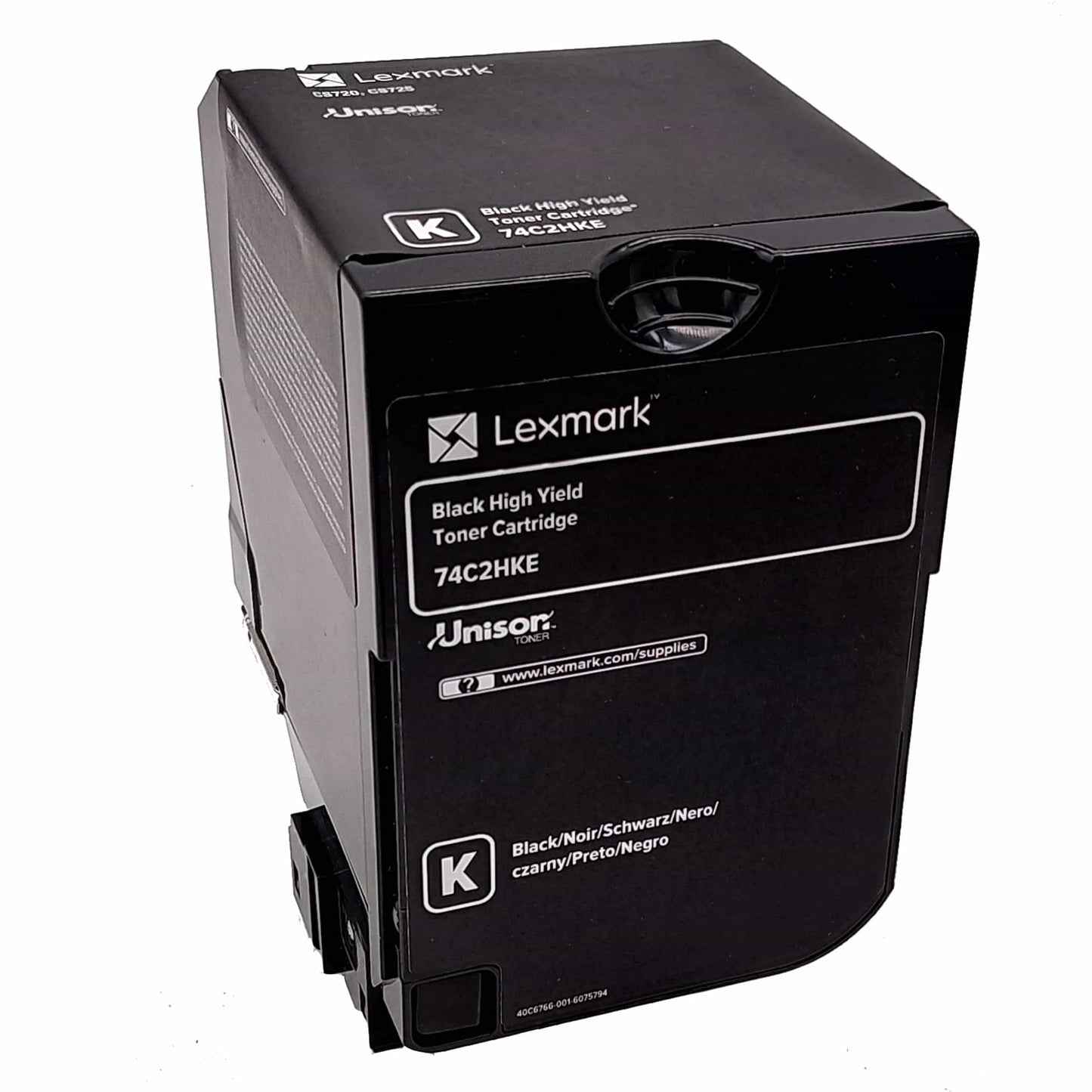 Lexmark Original Toner 74C2HKE Farbe: Schwarz ca. 20.000 Seiten für CS725de I CS725dte I CX720 Serie wb
