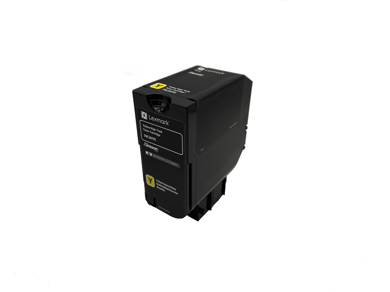 Lexmark Original Toner 74C2HYE Farbe: Yellow ca. 12.000 Seiten für CS725de I CS725dte I CX720 Serie wb