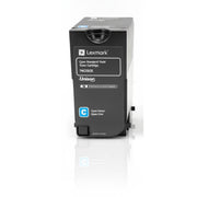 Original Lexmark Toner 74C2SCE Farbe: Cyan ca. 7.000 Seiten für CS720de I CS725de I CX725de Serie