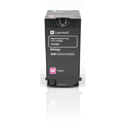Lexmark Original Toner 74C2SM0 Farbe: Magenta ca. 7.000 Seiten für CS720de I CS725de I CX725de