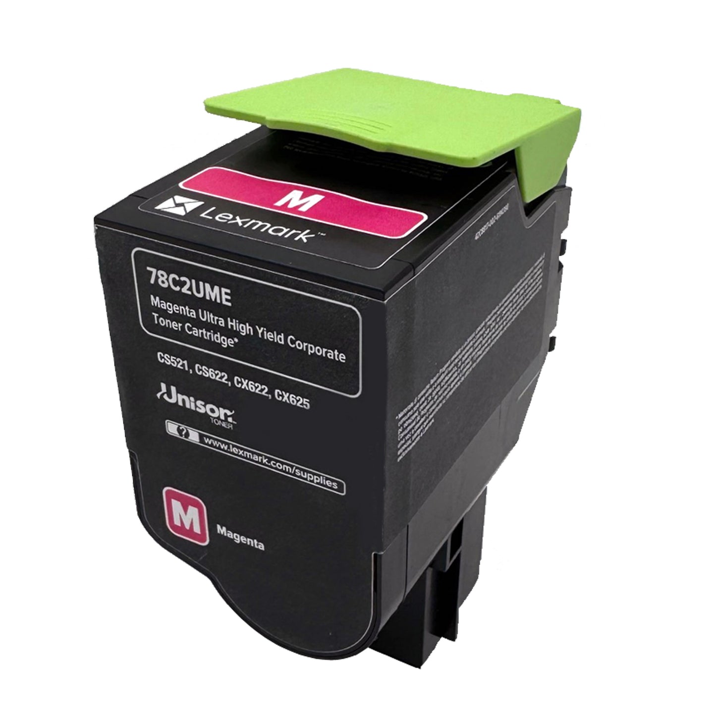 Lexmark Original Toner 78C2UM0 Ultra High Yield Farbe: Magenta ca. 7.000 Seiten für CS 521 | 622 Serien und CX 622 | 625 Serien