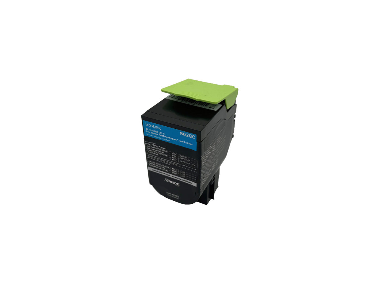 Lexmark Original Toner 80C2SC0 Farbe: Cyan ca. 2.000 Seiten für CX 310 | 410 | 510 Serien