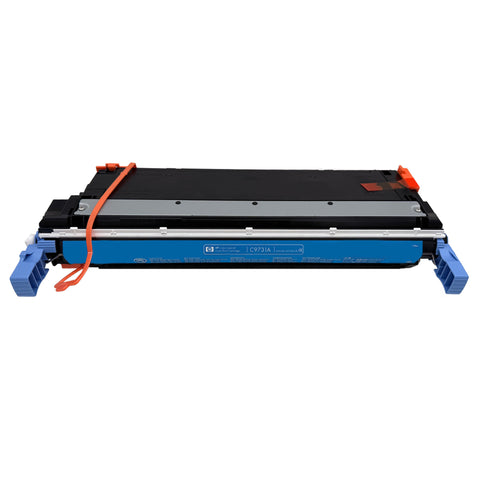 Original Toner HP-C9731A / 645A Farbe: Cyan ca. 12.000 Seiten für Color LaserJet 5500 und 5550 Serie